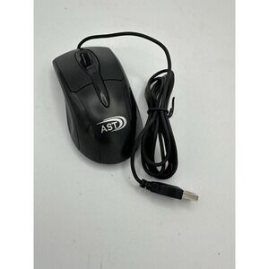 AST Wired 3D Optical Mouse Black USB